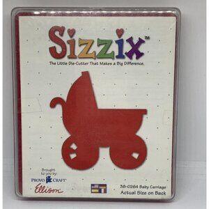 Sizzix Baby Carriage Large Die